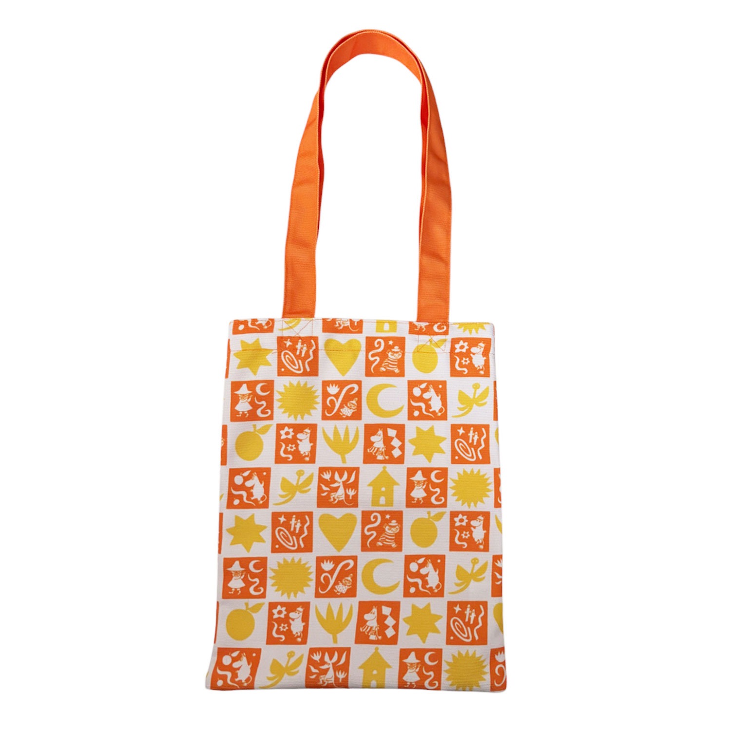 [公式] メーカー直営 MOOMIN ムーミン80周年 トートバッグ スクエア オレンジ