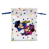 ディズニー リボン巾着 ミッキー＆ミニー スケッチ | キャラクター