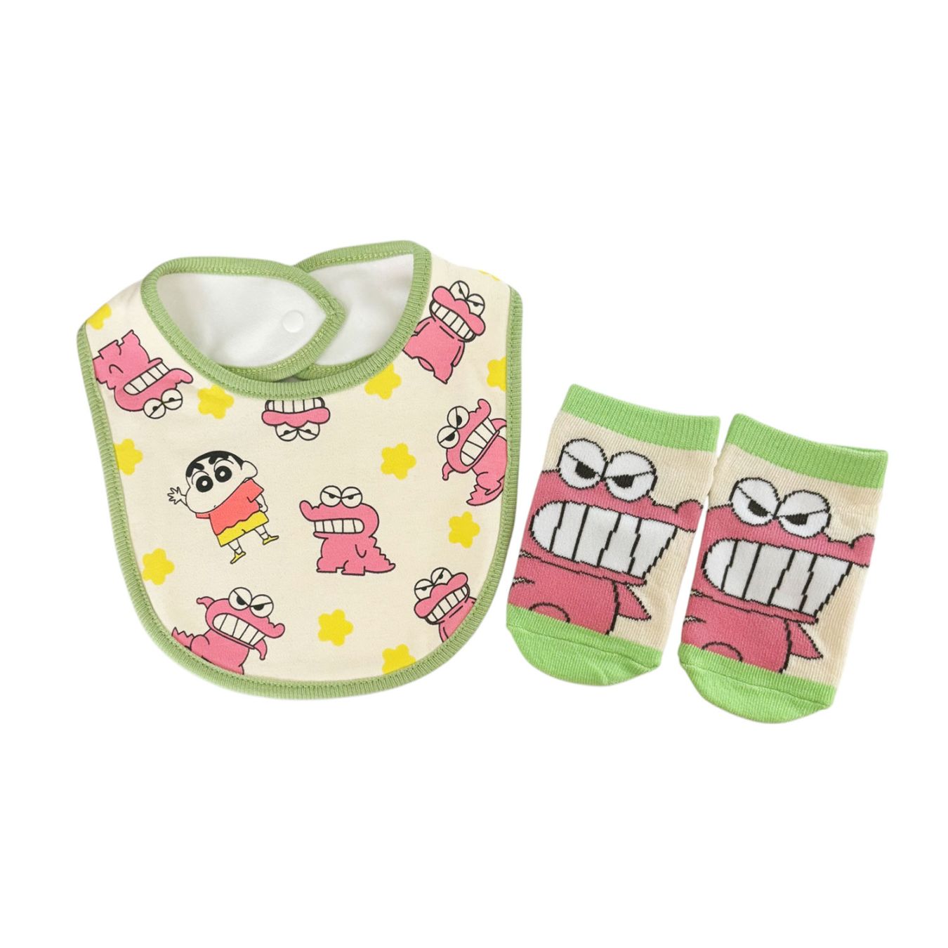 [公式] メーカー直営 クレヨンしんちゃん ベビーセット ワニ山さん パターン