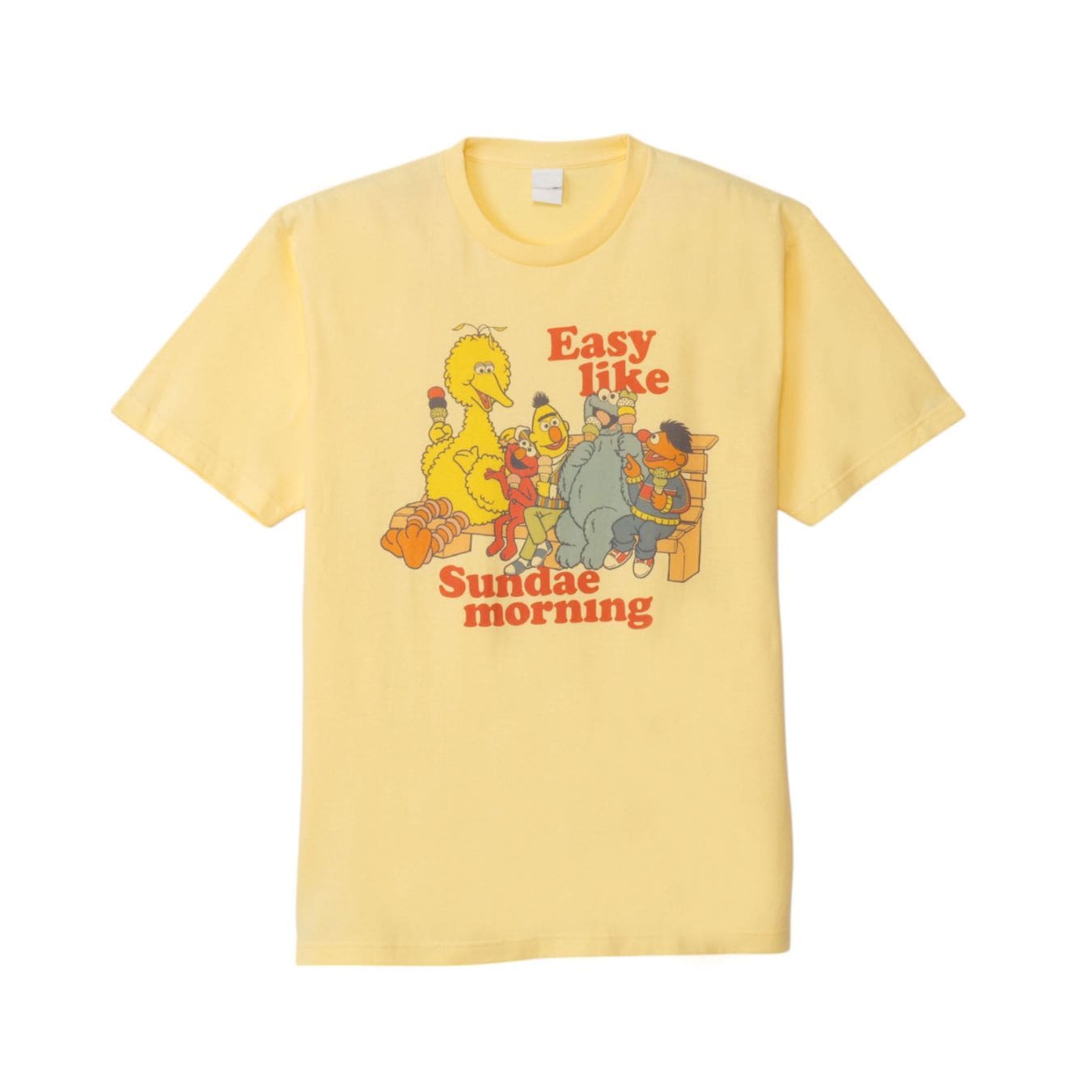 [公式] メーカー直営 セサミストリート Tシャツ ベンチ