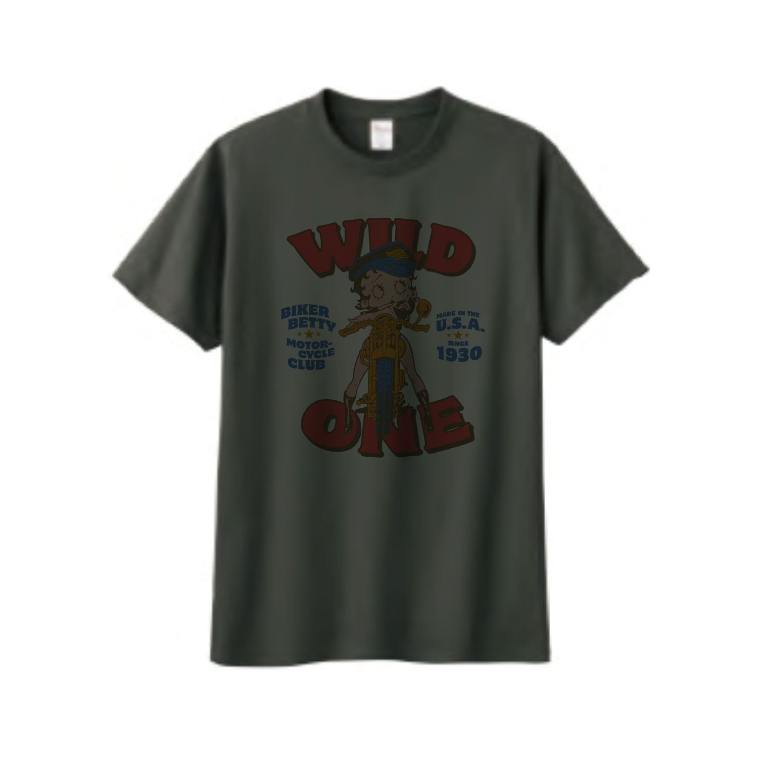 [公式] メーカー直営 ベティ・ブープ Tシャツ バイク