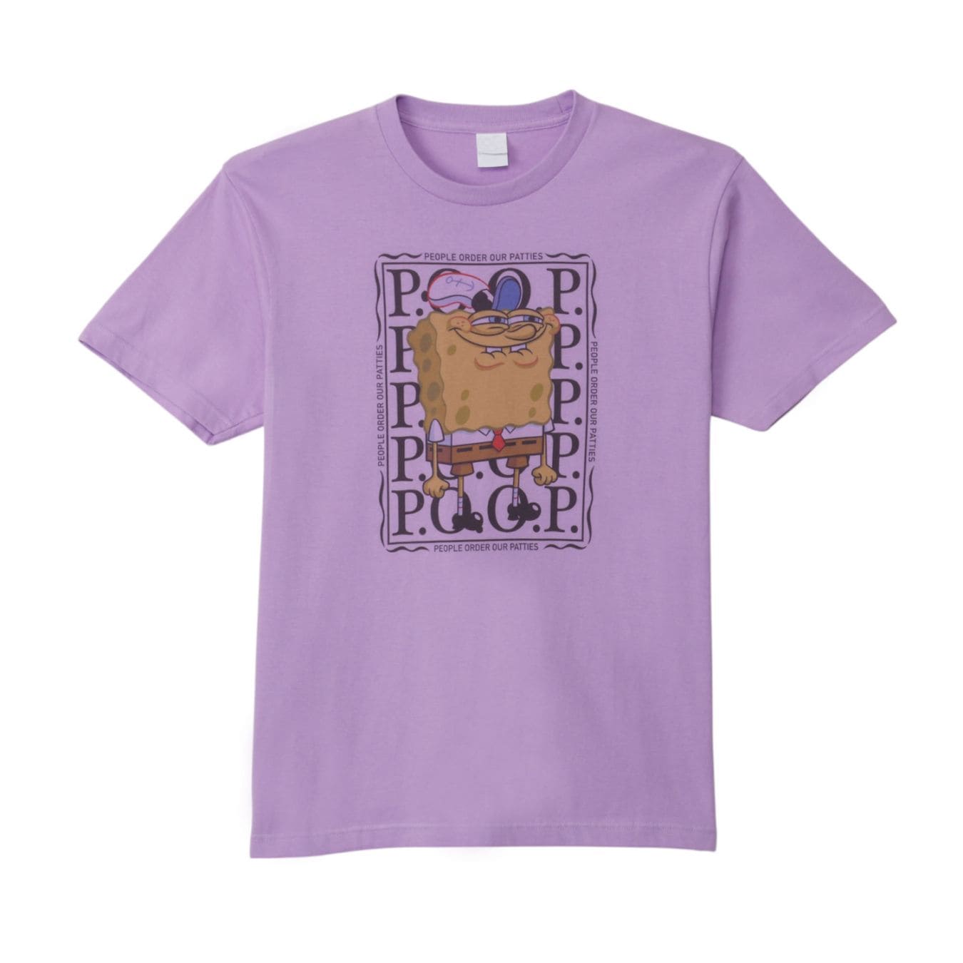 [公式] メーカー直営 スポンジ・ボブ Tシャツ にっこり