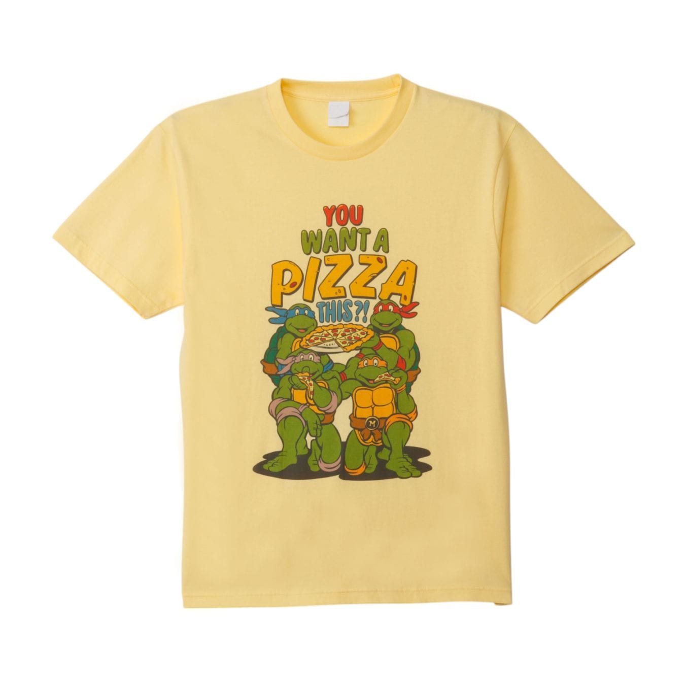 [公式] メーカー直営 ティーンエイジ・ミュータント・ニンジャ・タートルズ Tシャツ ピザ