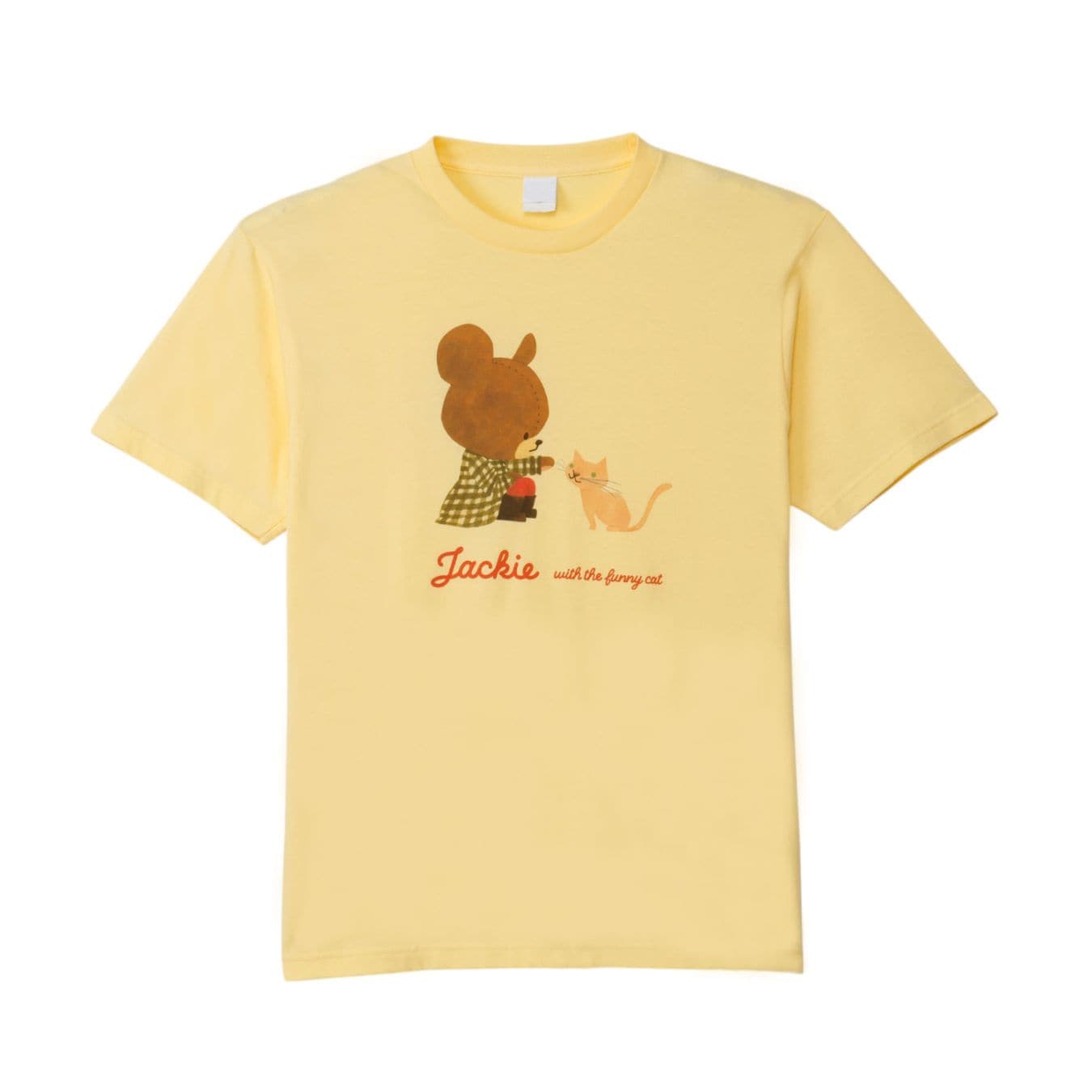 [公式] メーカー直営 くまのがっこう Tシャツ ジャッキーとねこ