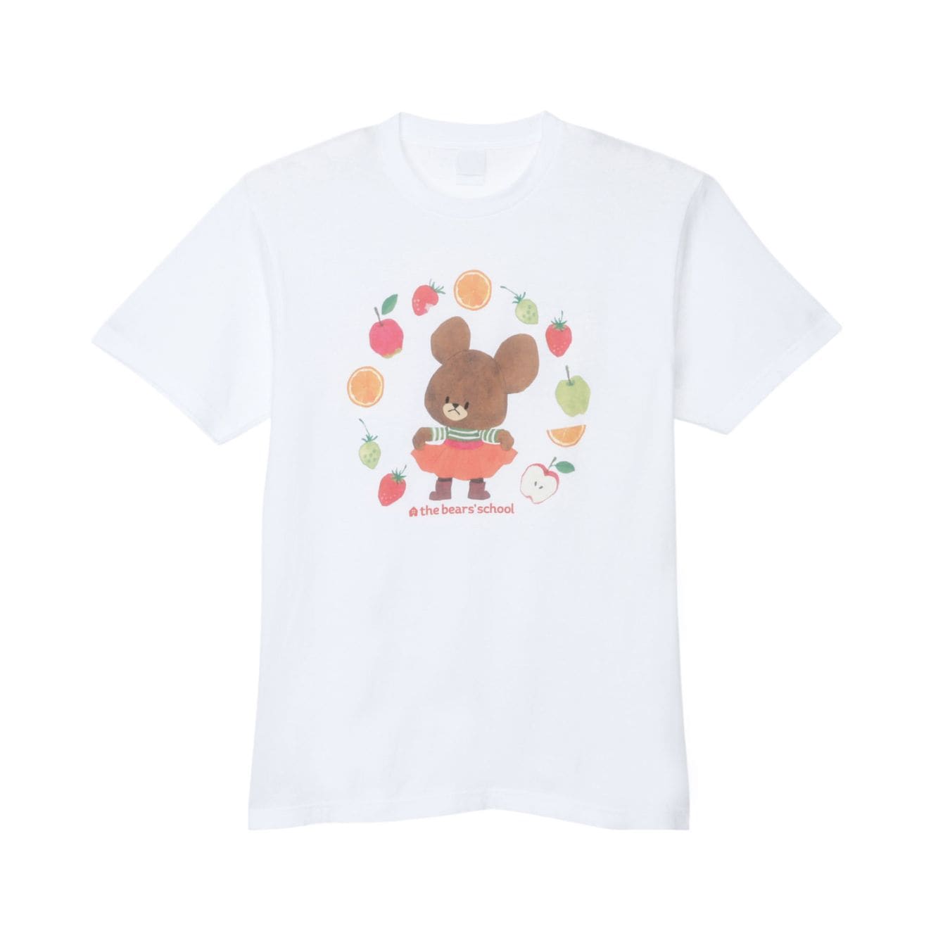 [公式] メーカー直営 くまのがっこう Tシャツ フルーツ