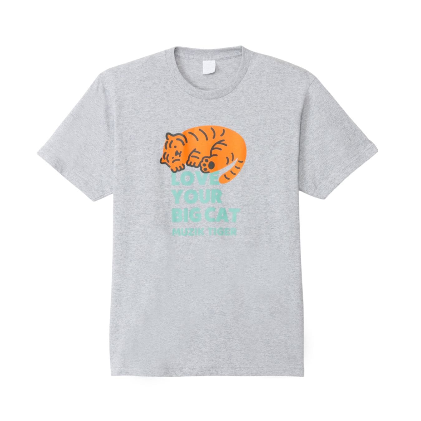 [公式] メーカー直営 ムジークタイガー Tシャツ グレー