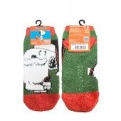[公式] メーカー直営 PEANUTS スヌーピー もっこもこ靴下 ひげ|スヌーピー（PEANUTS)|キャラクター