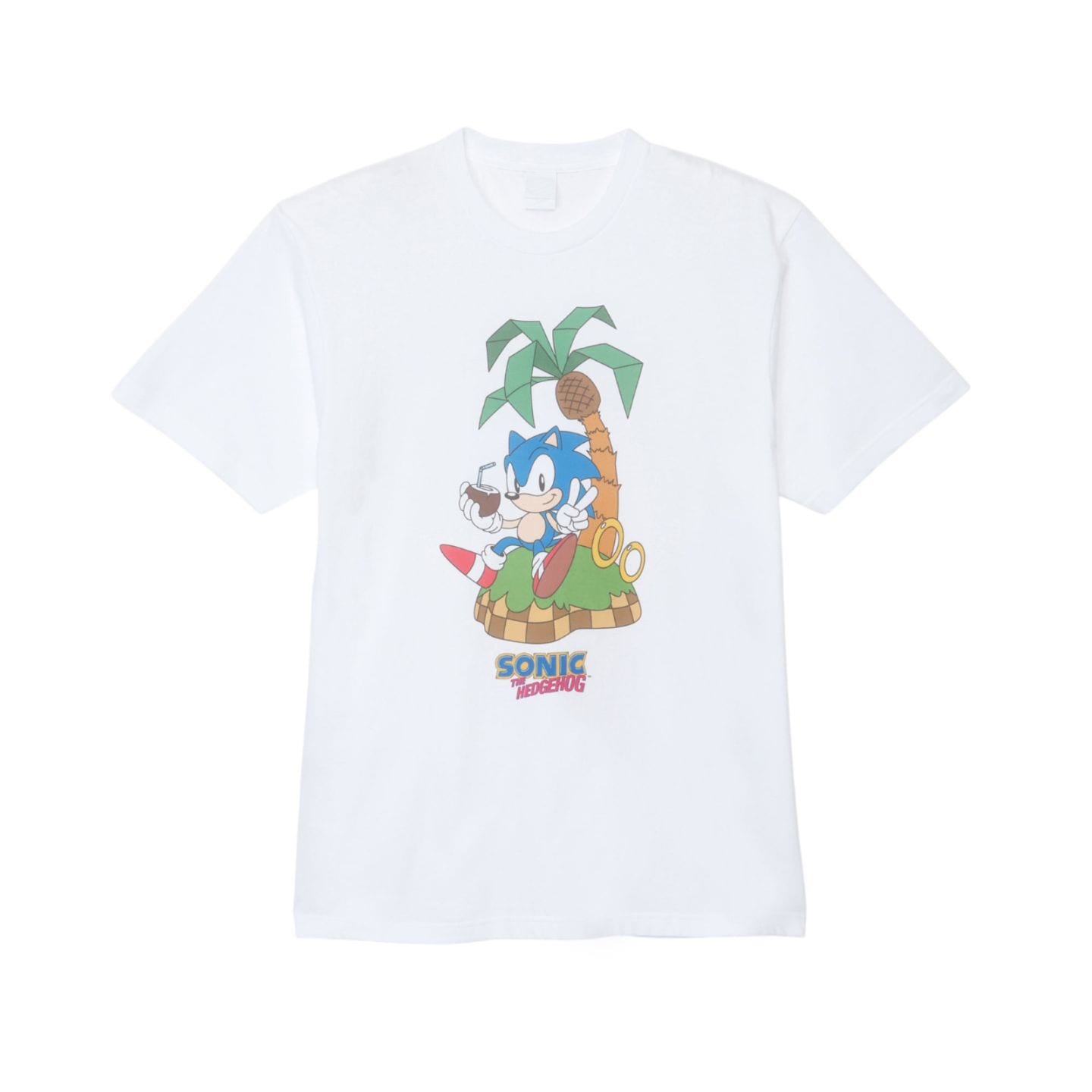 [公式] メーカー直営 ソニック・ザ・ヘッジホッグ Tシャツ ヤシの木
