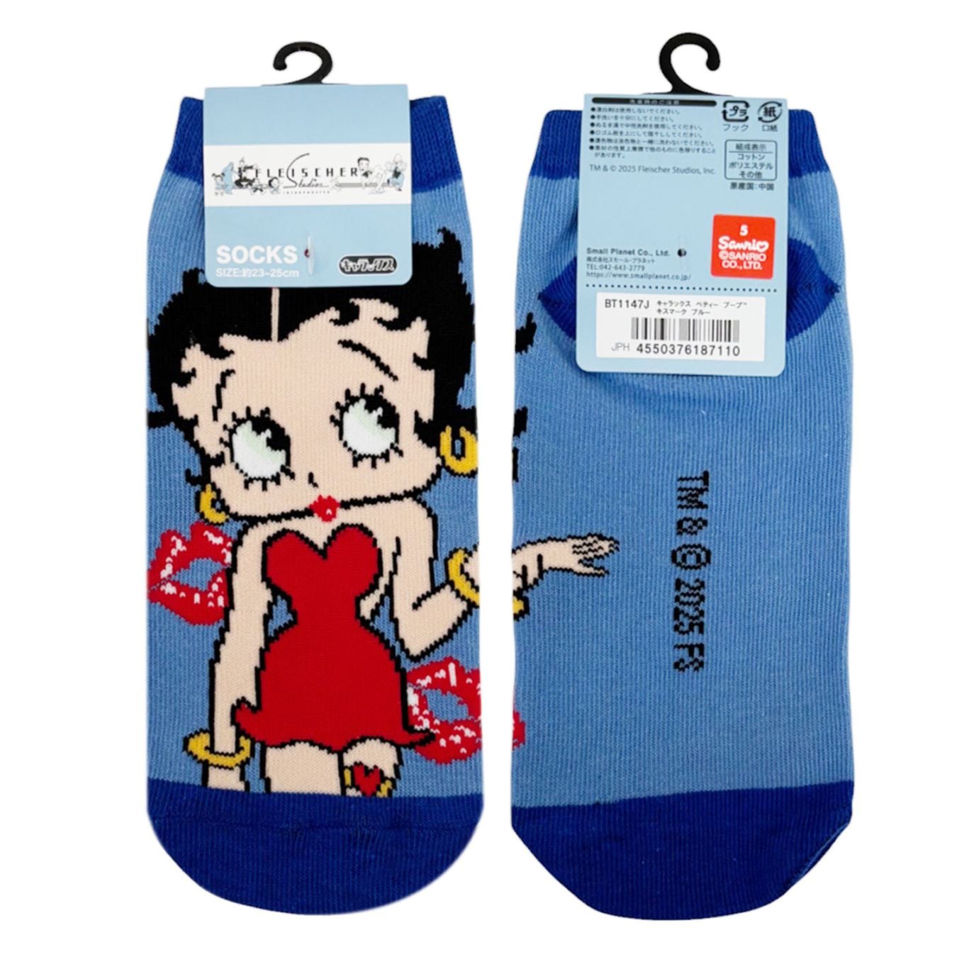 [公式] メーカー直営 ベティ・ブープ キャラックス（靴下）キスマーク