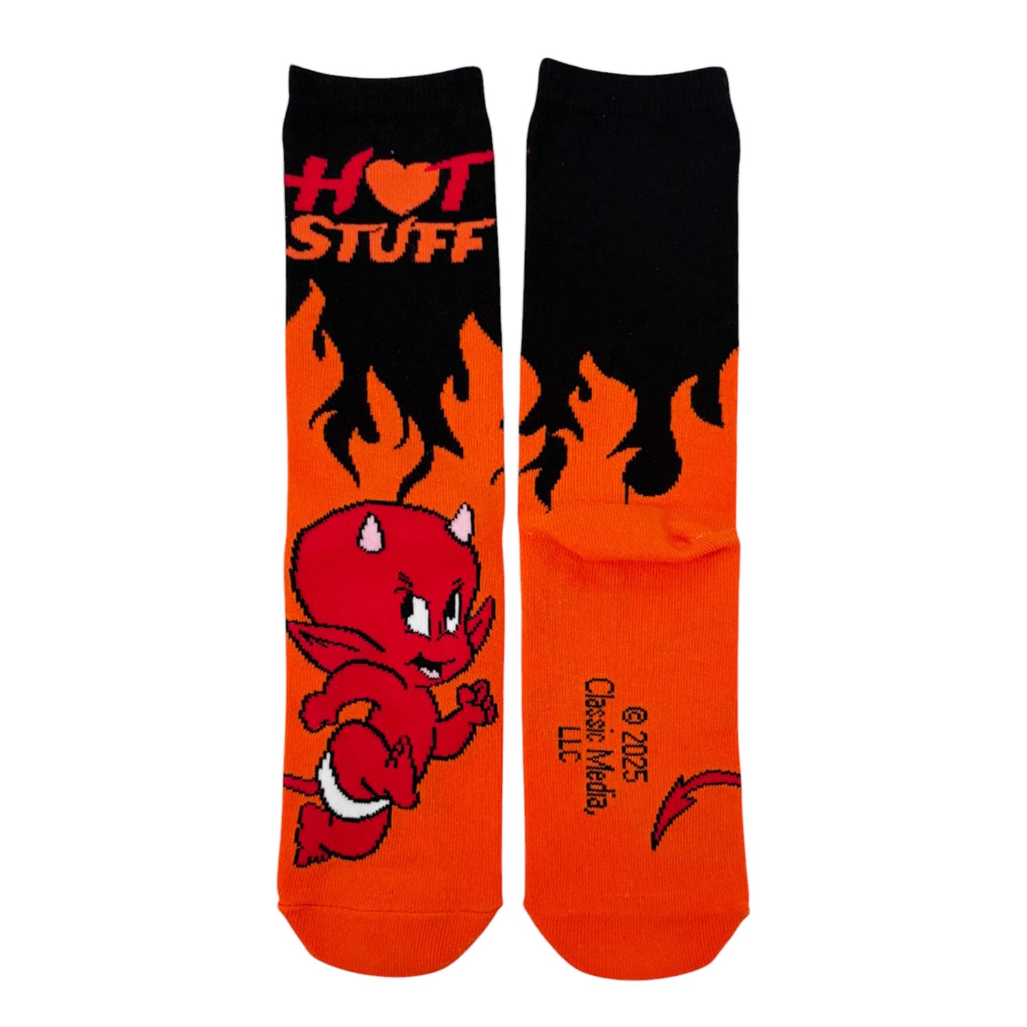 [公式] メーカー直営 ホットスタッフ クルーソックス 怒りポーズ