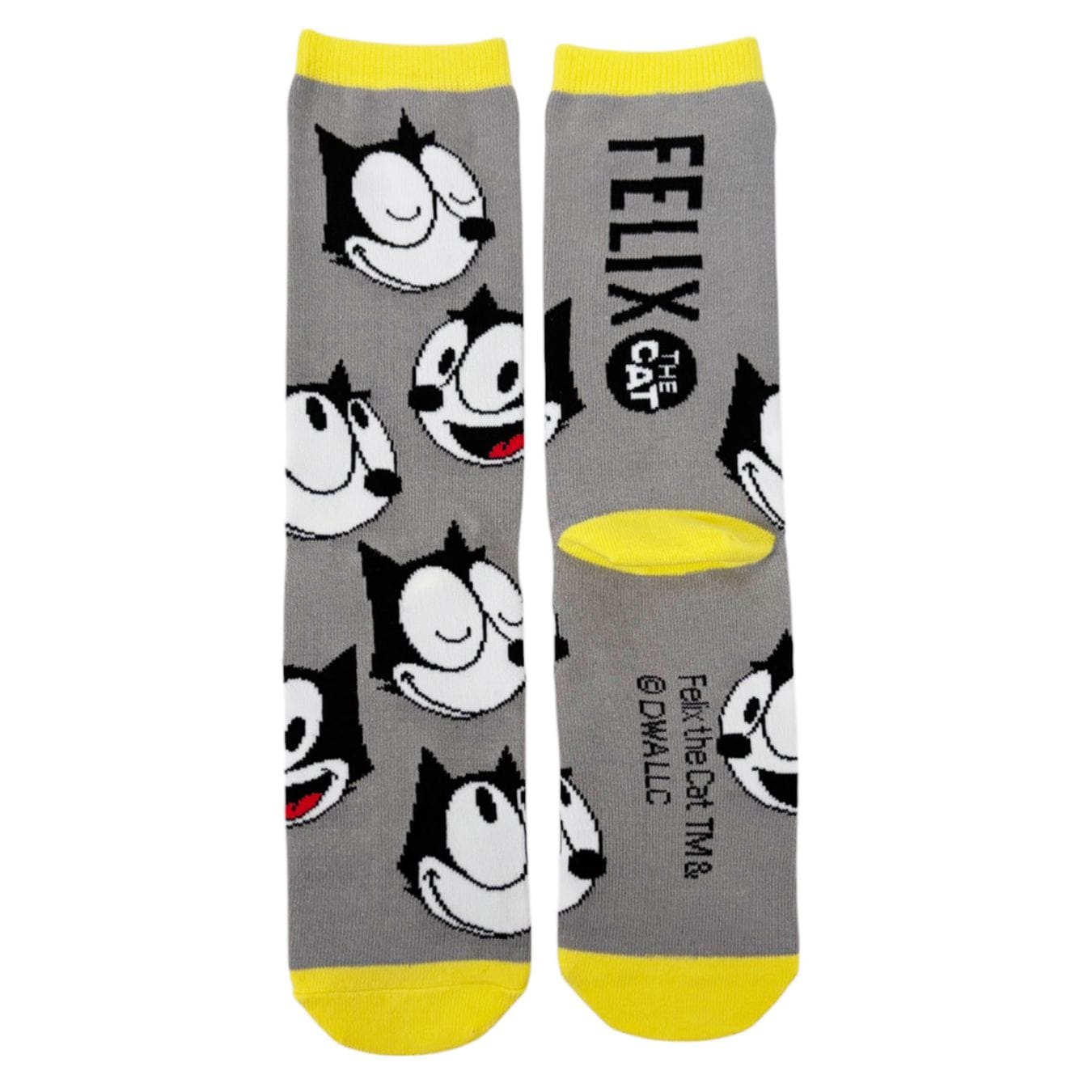 [公式] メーカー直営 FELIX THE CAT クルーソックス フェイス総柄