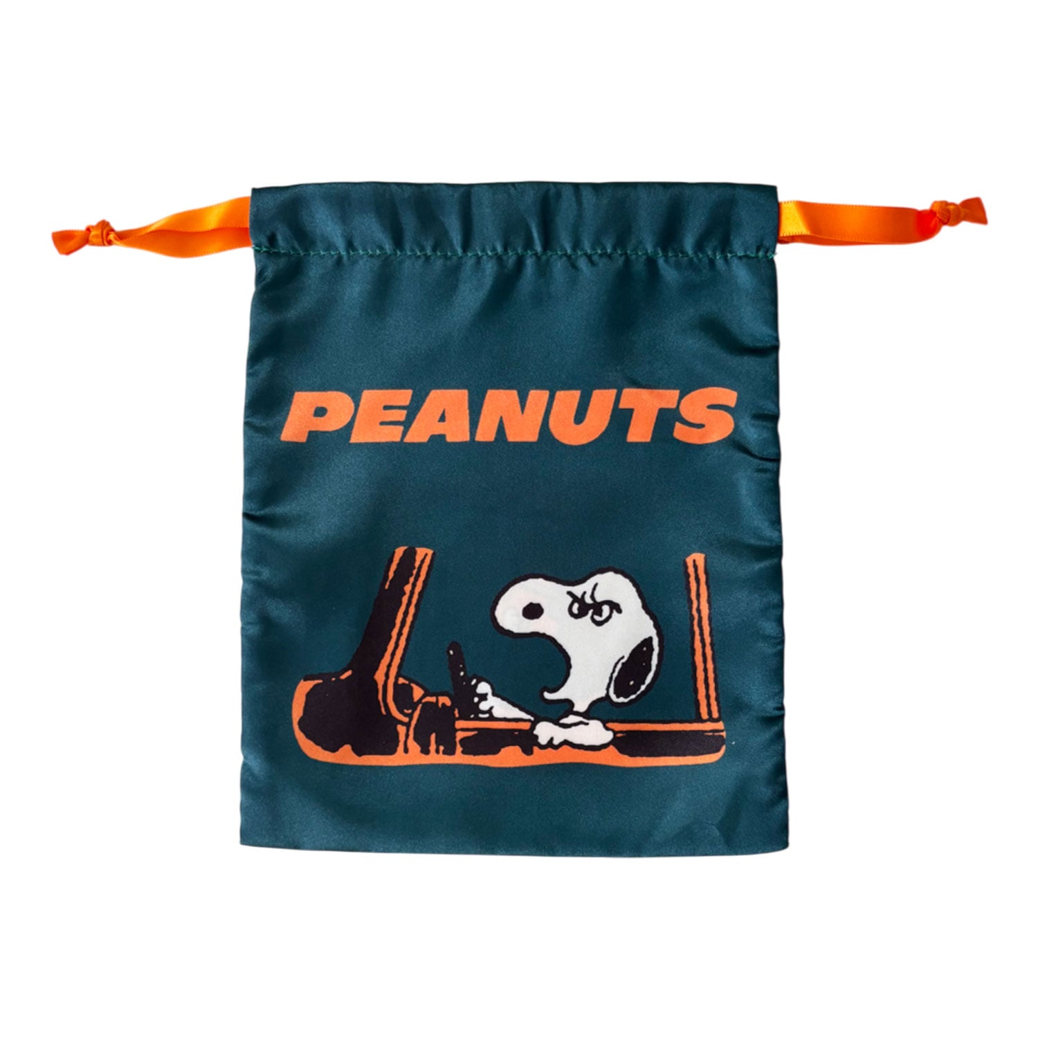 [公式] メーカー直営 PEANUTS スヌーピー リボン巾着 ドライブ