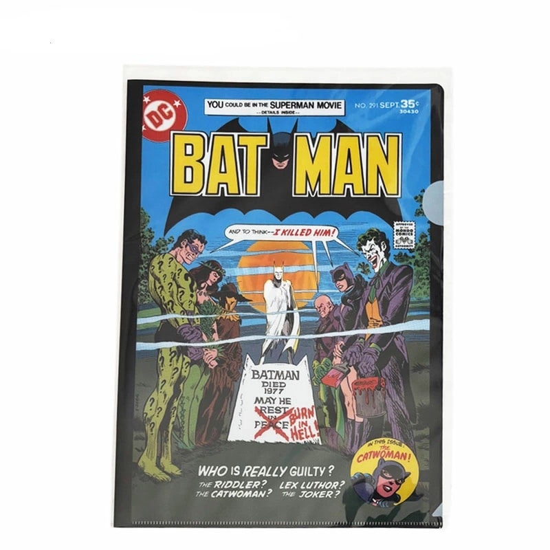 [公式] DC バットマン クリアファイル バットマンコミックス291