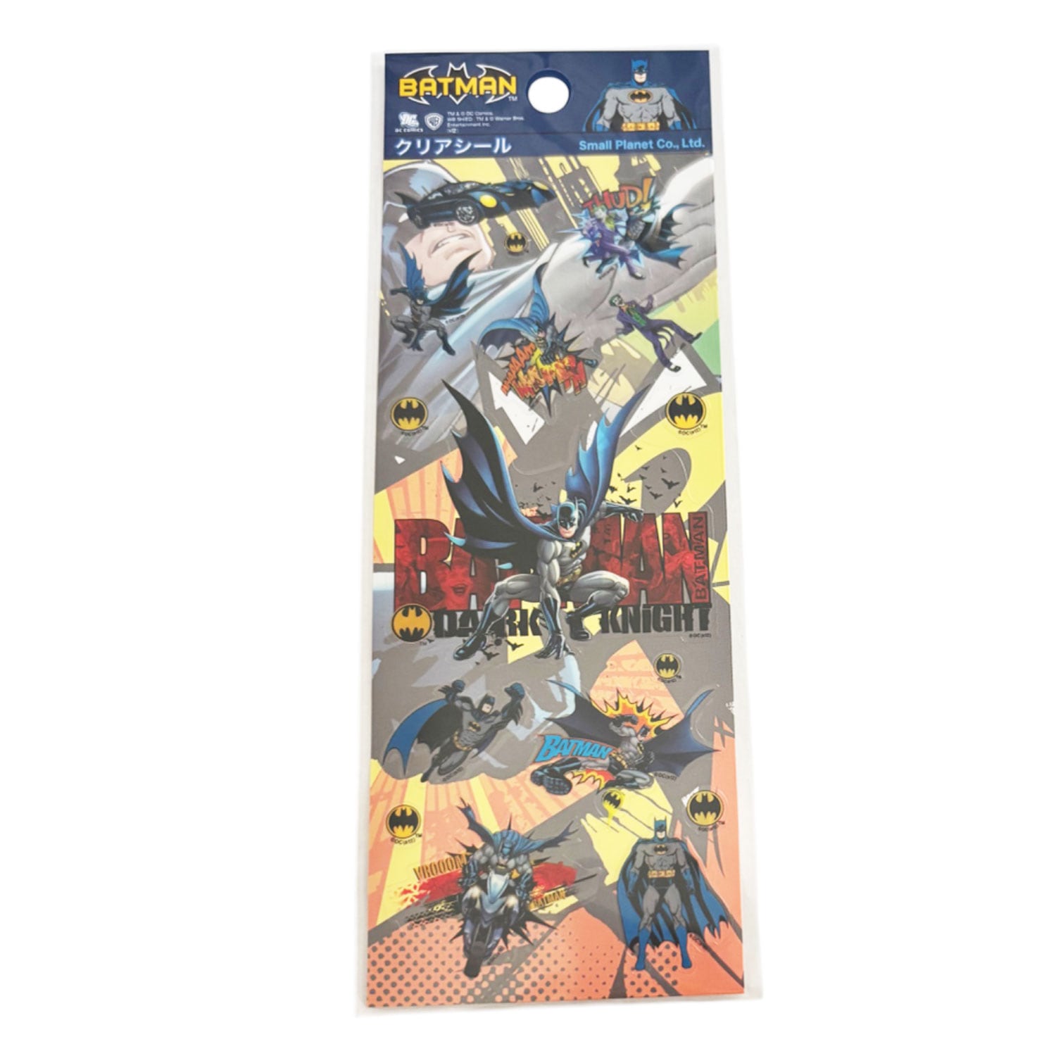 [公式] DC バットマン クリアシール アクション