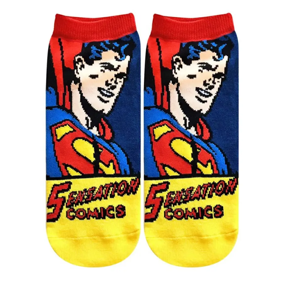 [公式] DC スーパーマン キャラックス（メンズ靴下）コミック／25~27cm
