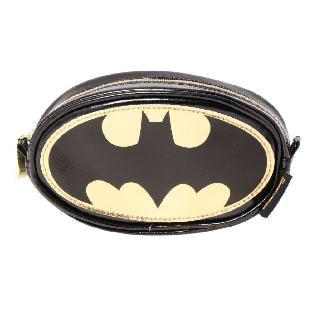 [公式] DC バットマン ラウンドポーチ ロゴ