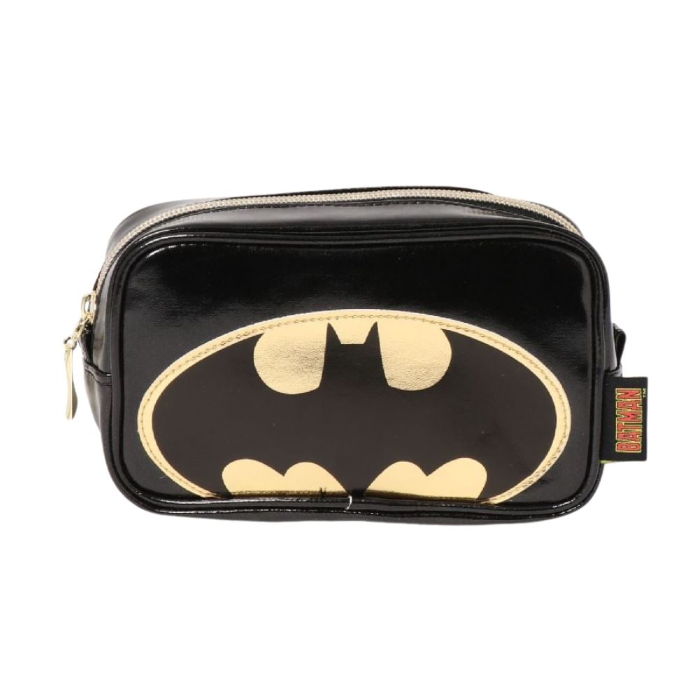 [公式] DC バットマン スクエアポーチ ロゴ