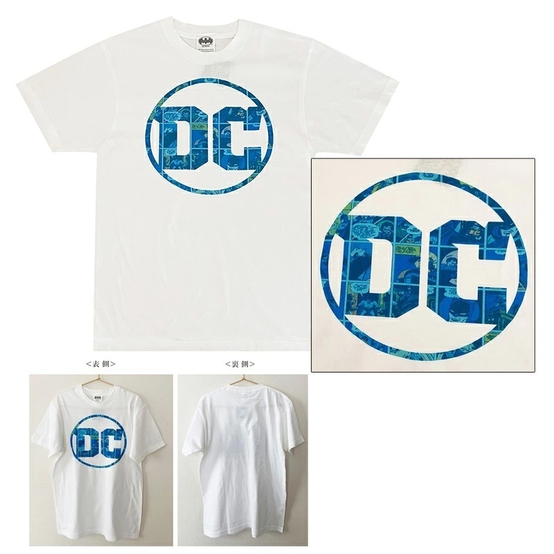 [公式] DC バットマン Tシャツ DCロゴ Lサイズ
