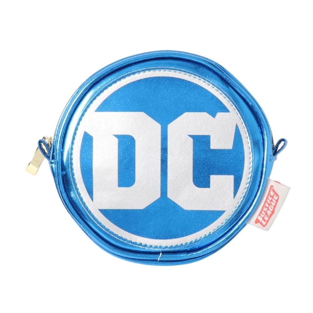 [公式] DC ジャスティス・リーグ ラウンドポーチ DCロゴ