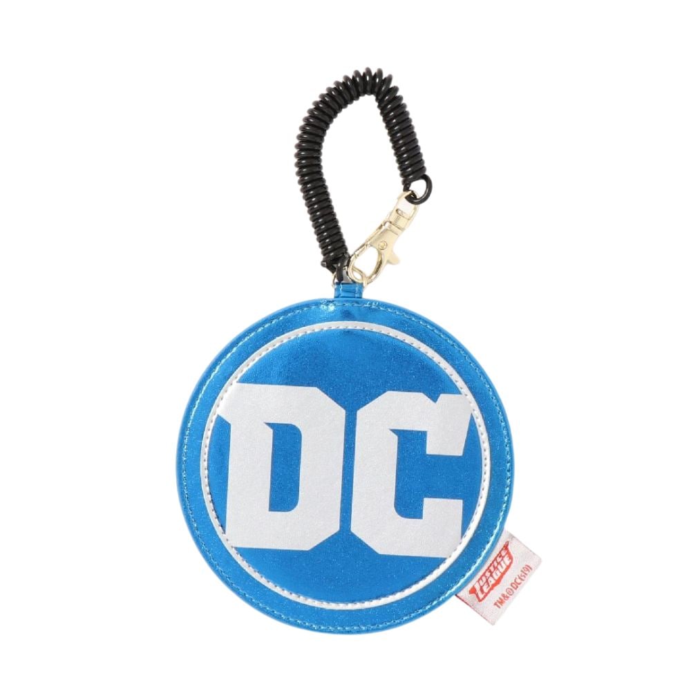 [公式] DC ジャスティス・リーグ ダイカットパスケース DCロゴ