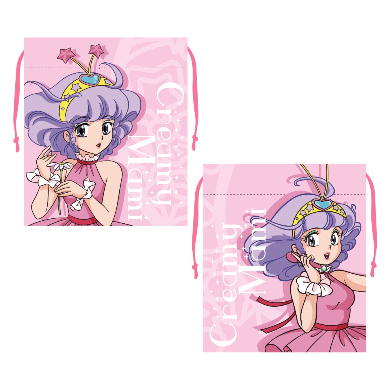 [公式] メーカー直営　魔法の天使 クリィミーマミ　リボン巾着　ピンク