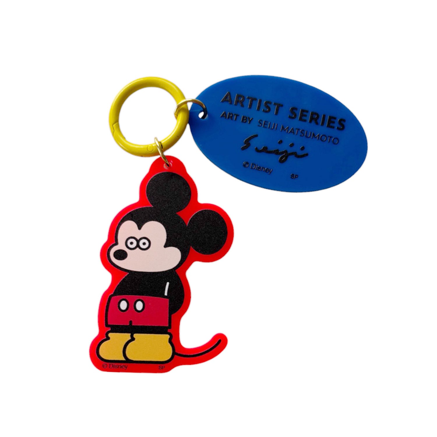 [公式] メーカー直営 ディズニー ARTIST SERIES ART BY SEIJI MATSUMOTO カラーアクリルキーホルダー ミッキー スタンド