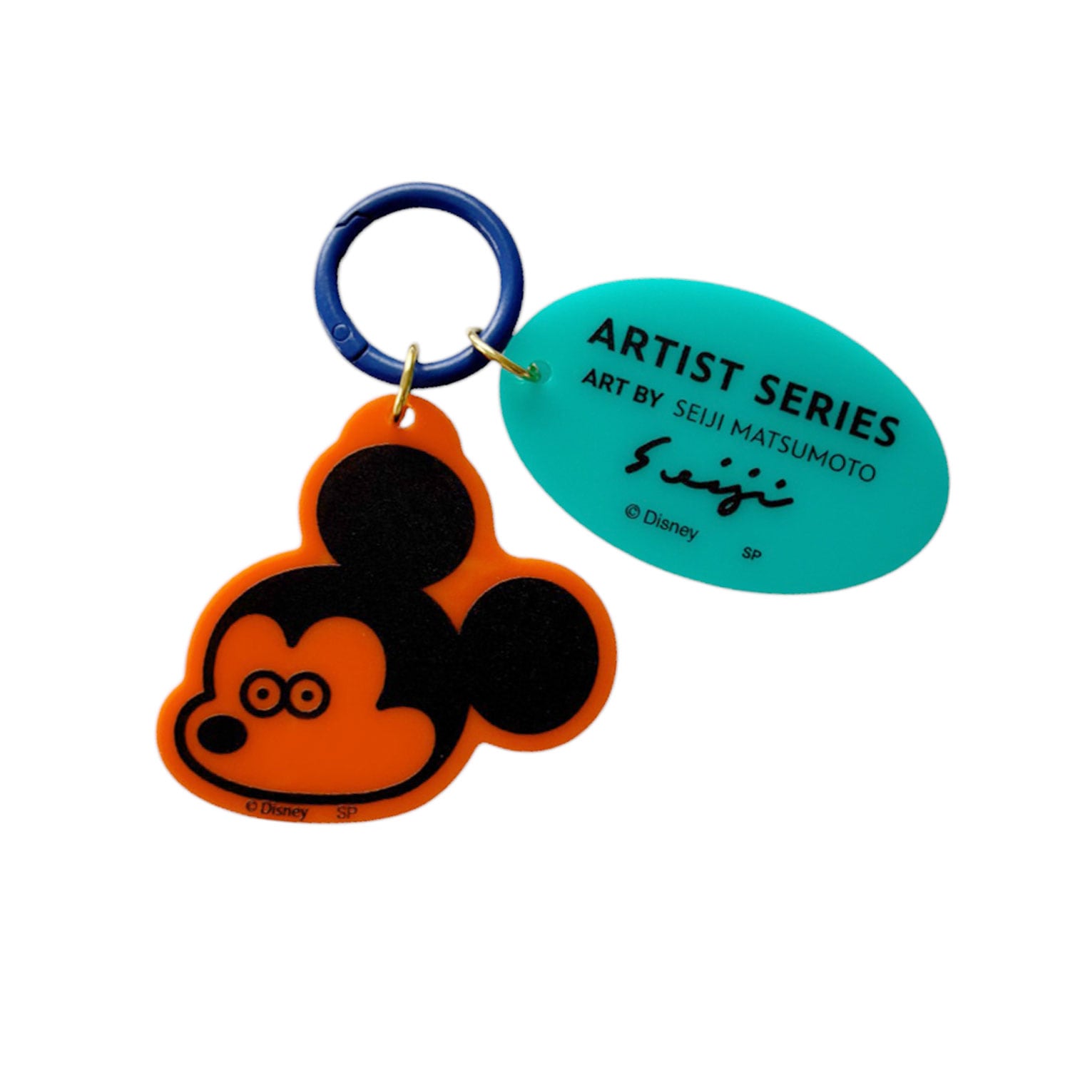 [公式] メーカー直営 ディズニー ARTIST SERIES ART BY SEIJI MATSUMOTO カラーアクリルキーホルダー ミッキー フェイス