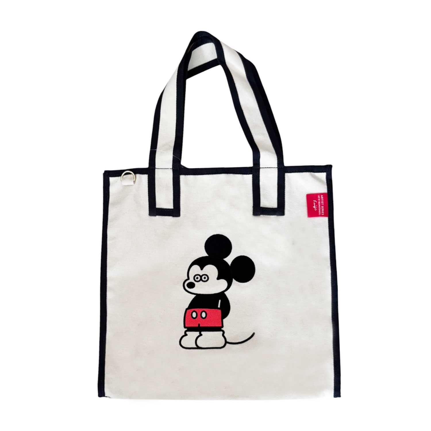 [公式] メーカー直営 ディズニー ARTIST SERIES ART BY SEIJI MATSUMOTO ビッグスクエアトート ミッキーマウス スタンド