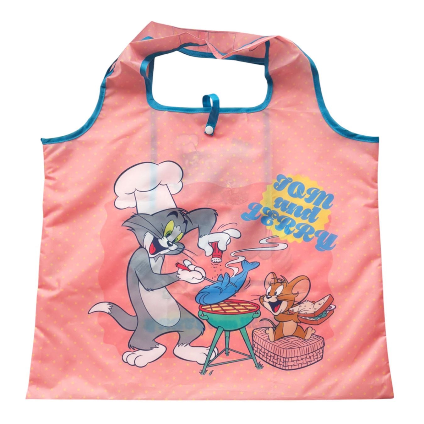 [公式] メーカー直営 トムとジェリー くるくるショッピングバッグ ドット