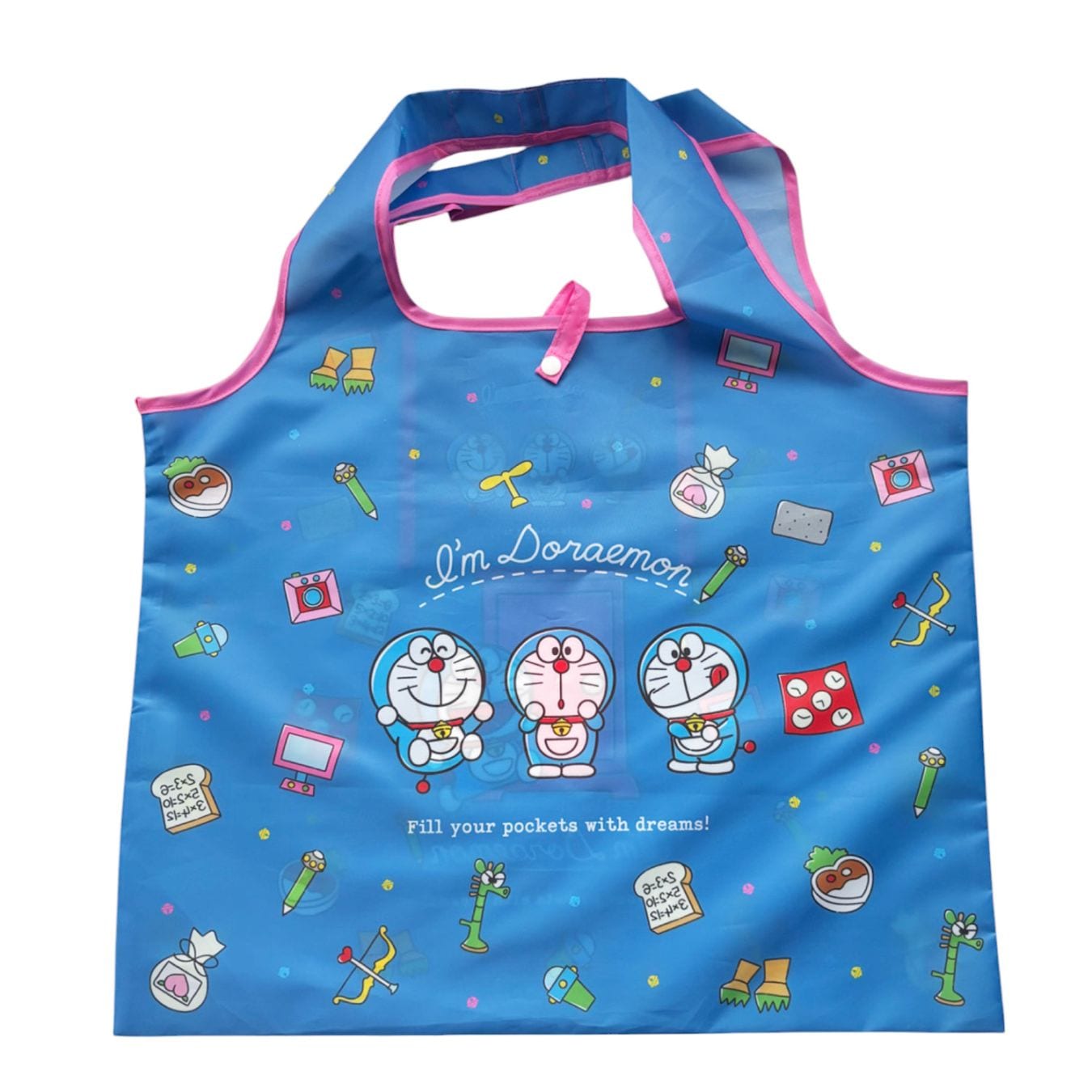 [公式] メーカー直営 I'm Doraemon くるくるショッピングバッグ ひみつ道具