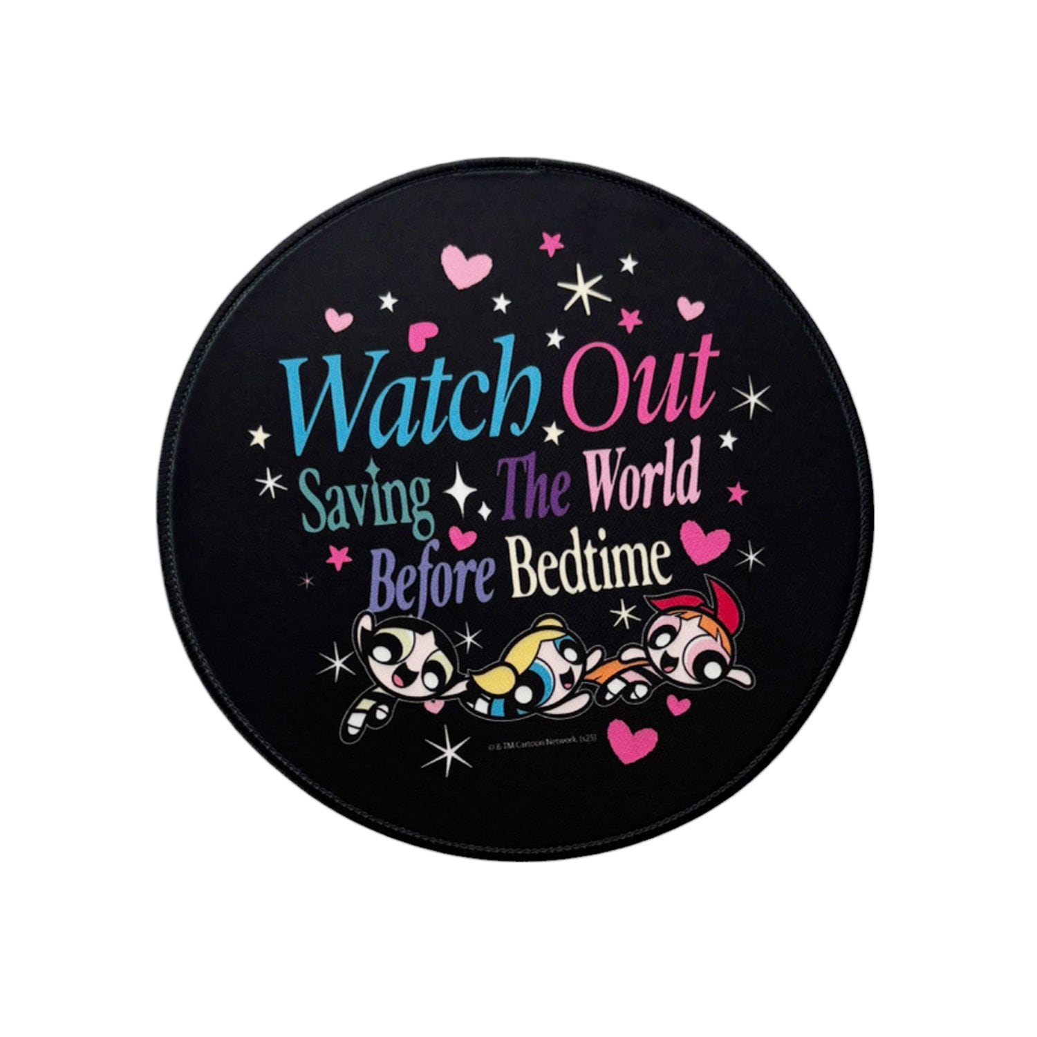 [公式] メーカー直営 パワーパフガールズ マウスパッド ブラック