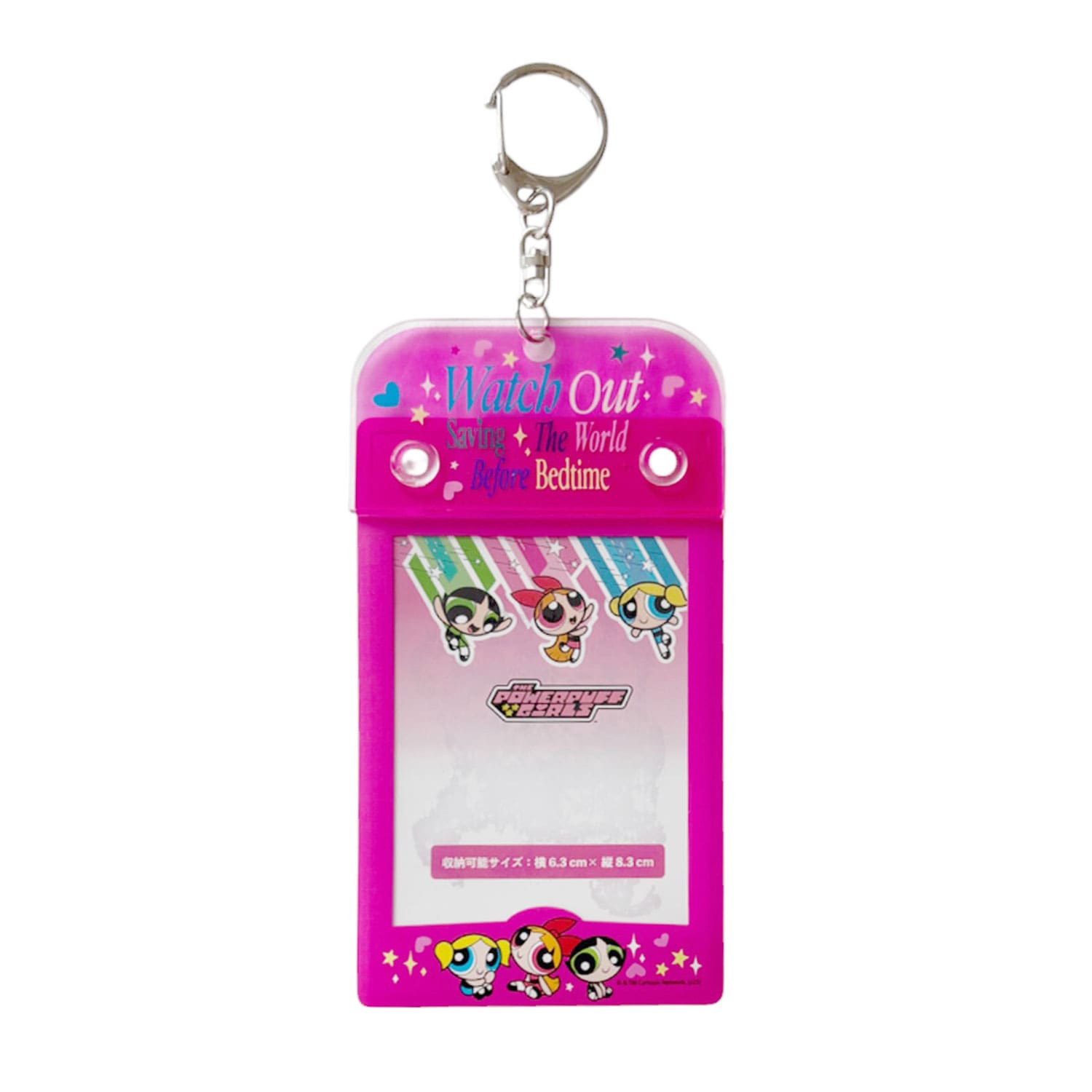 [公式] メーカー直営 パワーパフガールズ チェキホルダー ピンク