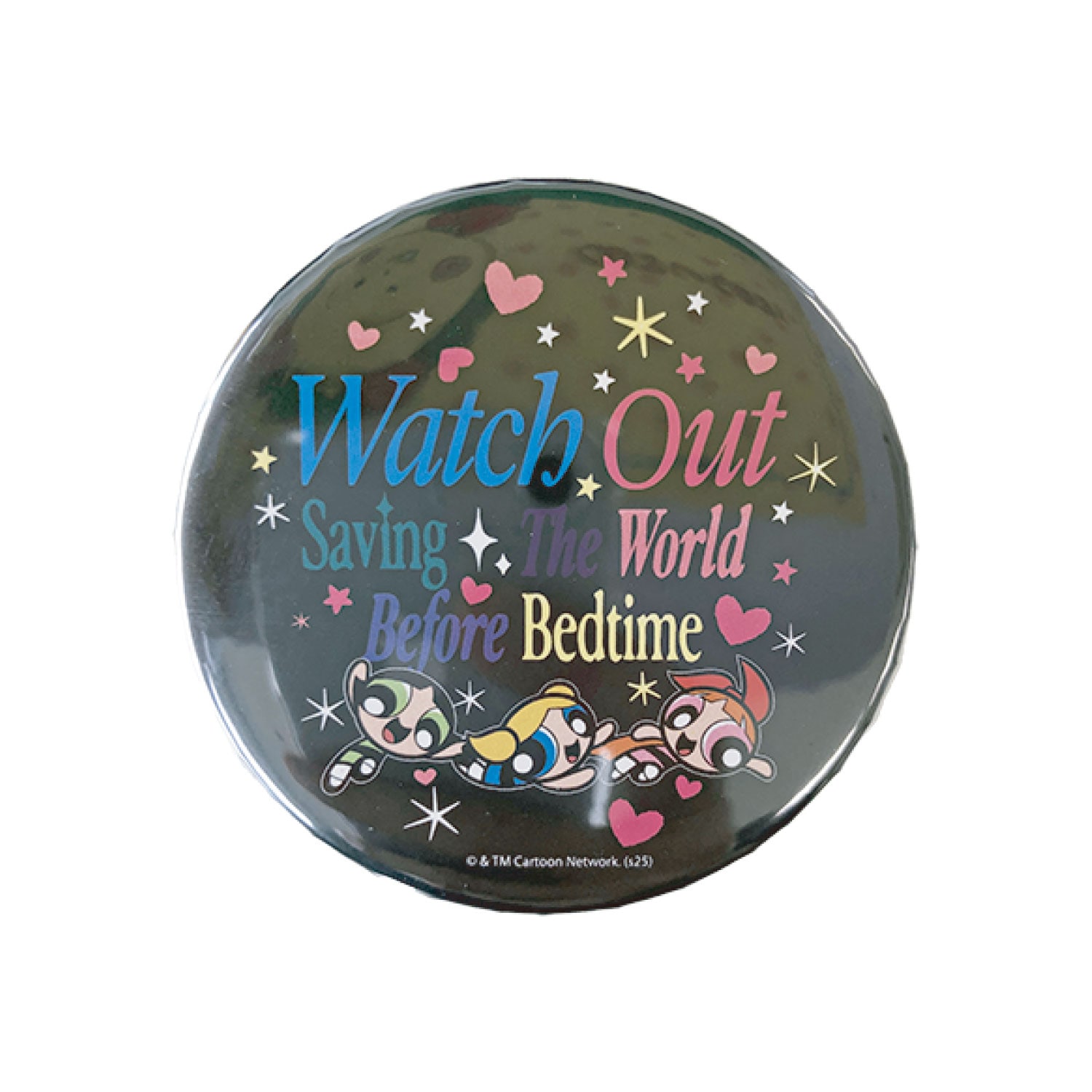 [公式] メーカー直営 パワーパフガールズ 缶バッジ ブラック