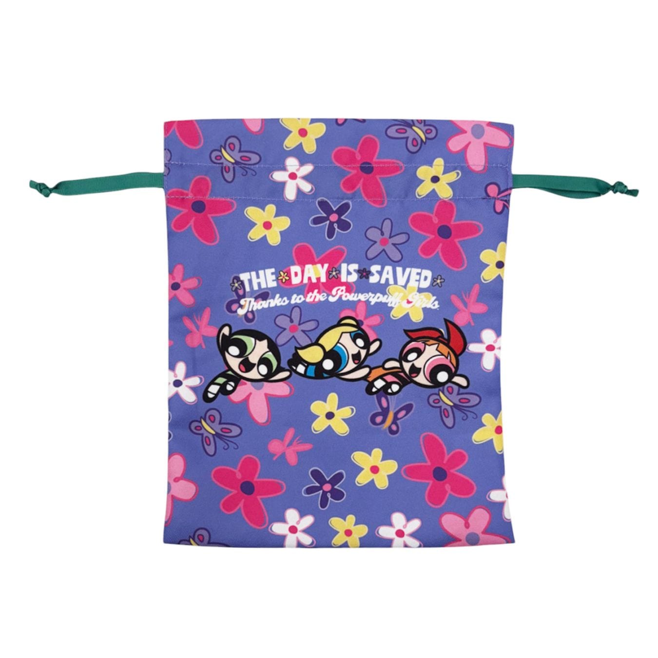 [公式] メーカー直営 パワーパフガールズ トラベル巾着 パープル