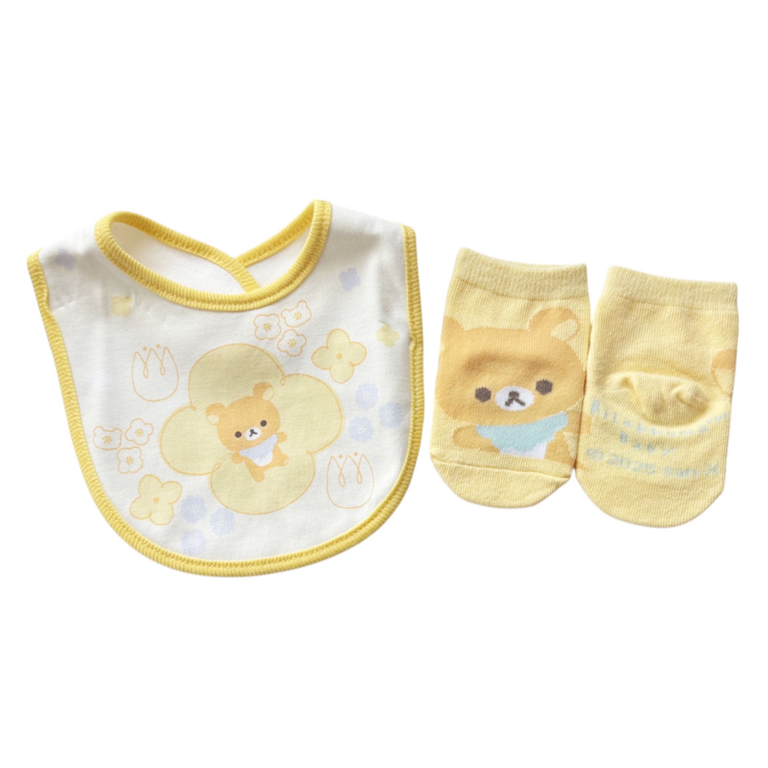 [公式] メーカー直営 リラックマ ベビーセット お花 イエロー