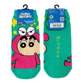 [公式] メーカー直営 クレヨンしんちゃん キャラックス（靴下）ワニ山さん スター グリーン|クレヨンしんちゃん|キャラクター