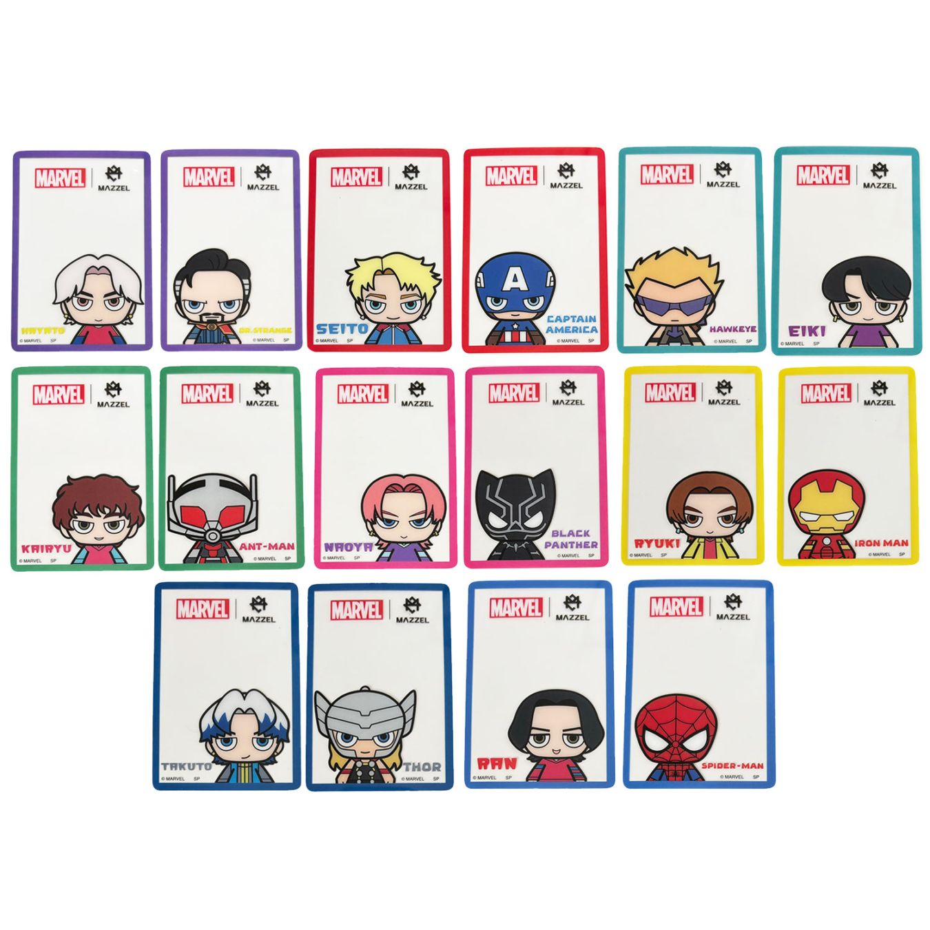 MARVEL × MAZZEL 缶バッジ 2個セット全8種 ☆ 匿名配送 MARVEL × MAZZEL 缶バッジ 2個セット全8種 ☆ 匿名配送 MARVEL ×
