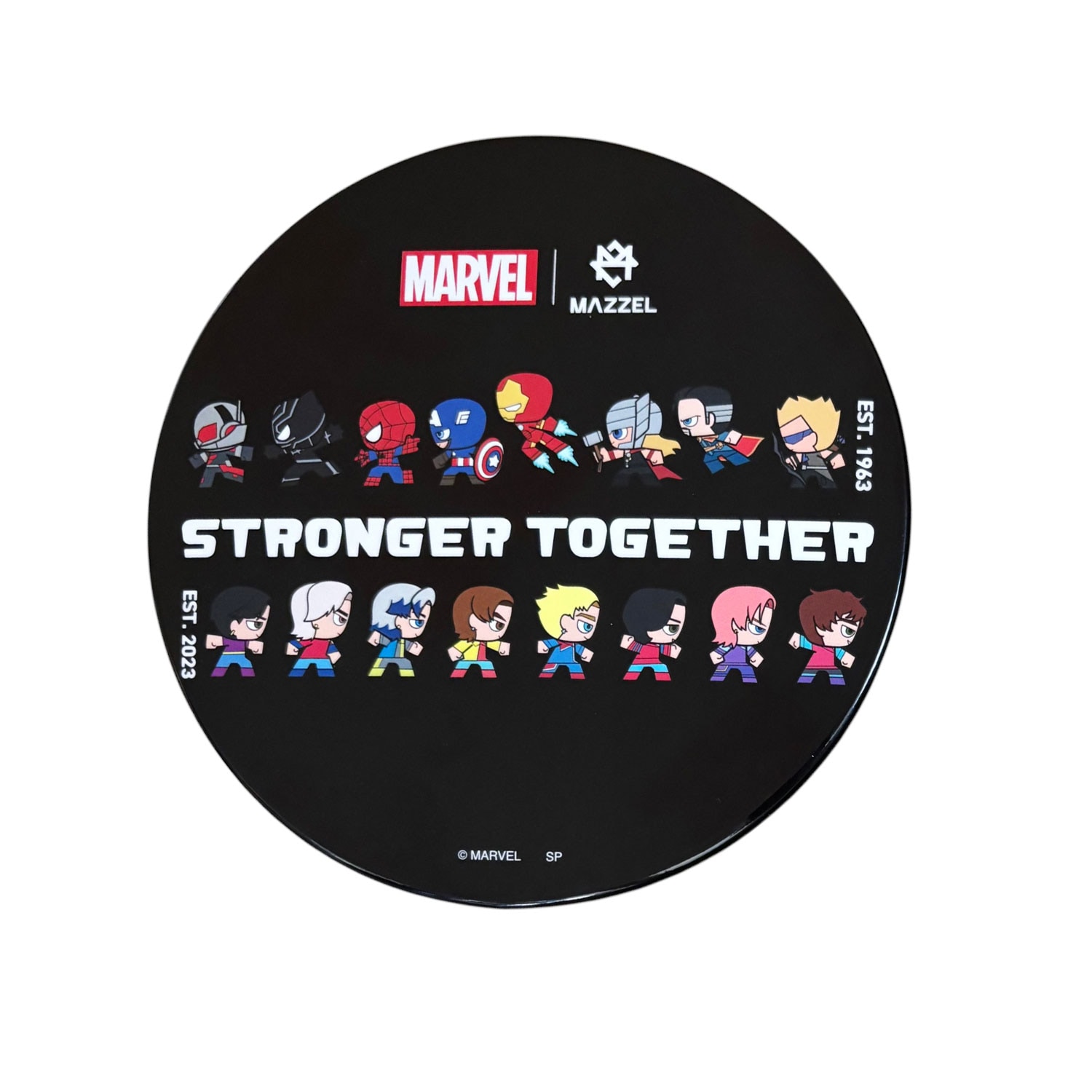 MARVEL × MAZZEL 缶バッジ 2個セット全8種 ☆ 匿名配送 MAZZEL MARVEL リュウキ 缶バッジ - メルカリ