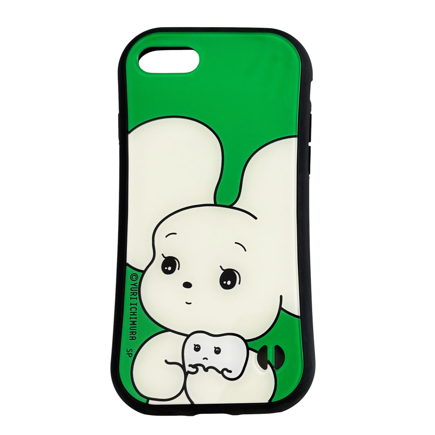 [公式] メーカー直営 なにげないねずみ・シラタマ iPhone7/8/SE兼用 iPhoneケース シラタマと乳歯ちゃん