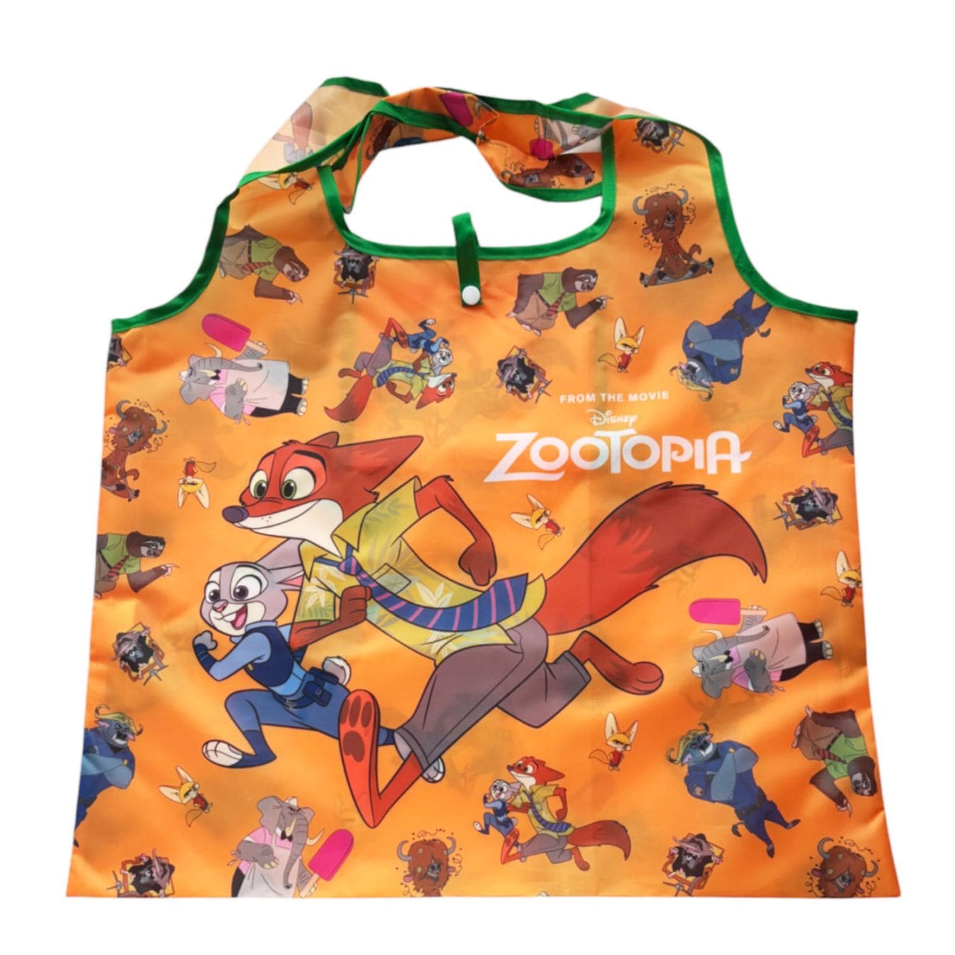 [公式] メーカー直営 ディズニー くるくるショッピングバッグ ズートピア パターン