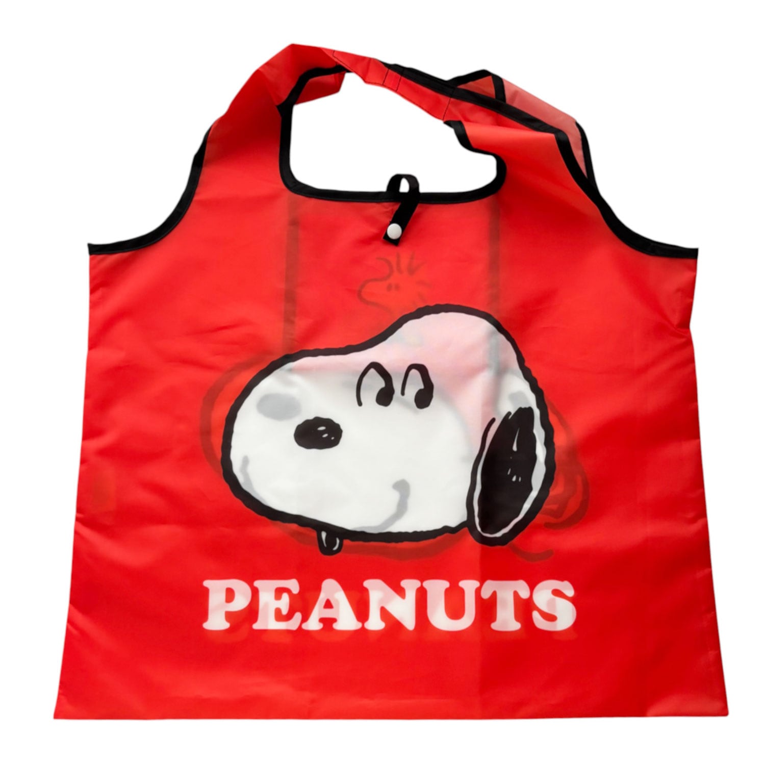 [公式] メーカー直営 PEANUTS スヌーピー くるくるショッピングバッグ フェイス