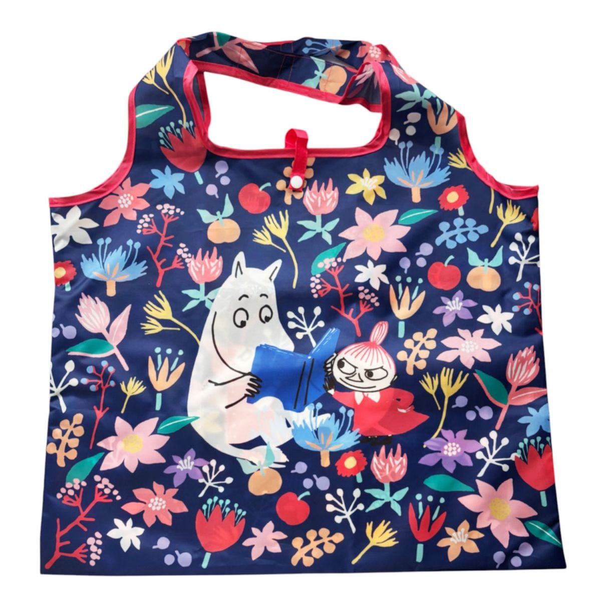 [公式] メーカー直営 ムーミン くるくるショッピングバッグ お花畑