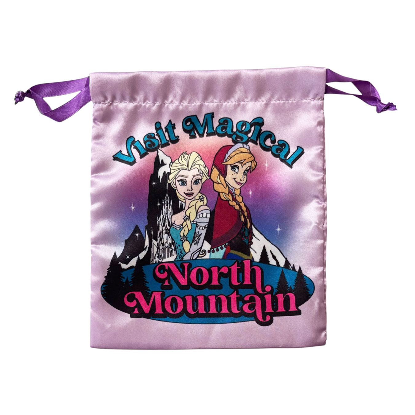 [公式] メーカー直営 ディズニー アナと雪の女王 リボン巾着 ノースマウンテン