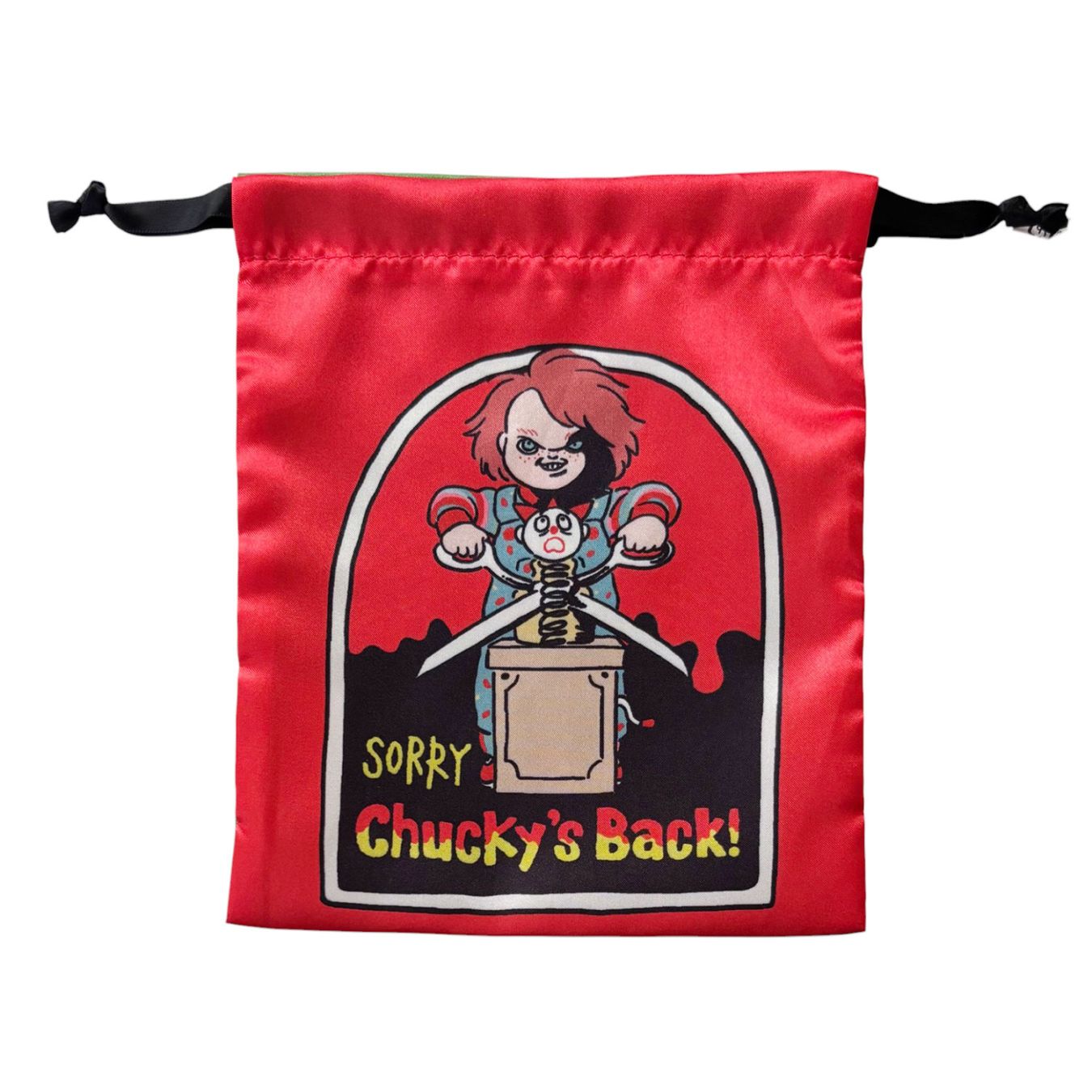 [公式] メーカー直営 チャイルド・プレイ リボン巾着 レッド