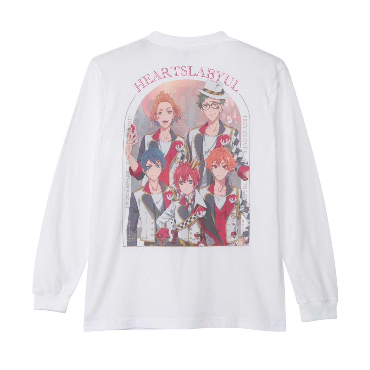 [公式] メーカー直営 『ディズニー ツイステッドワンダーランド』 ロングＴシャツ ハーツラビュル