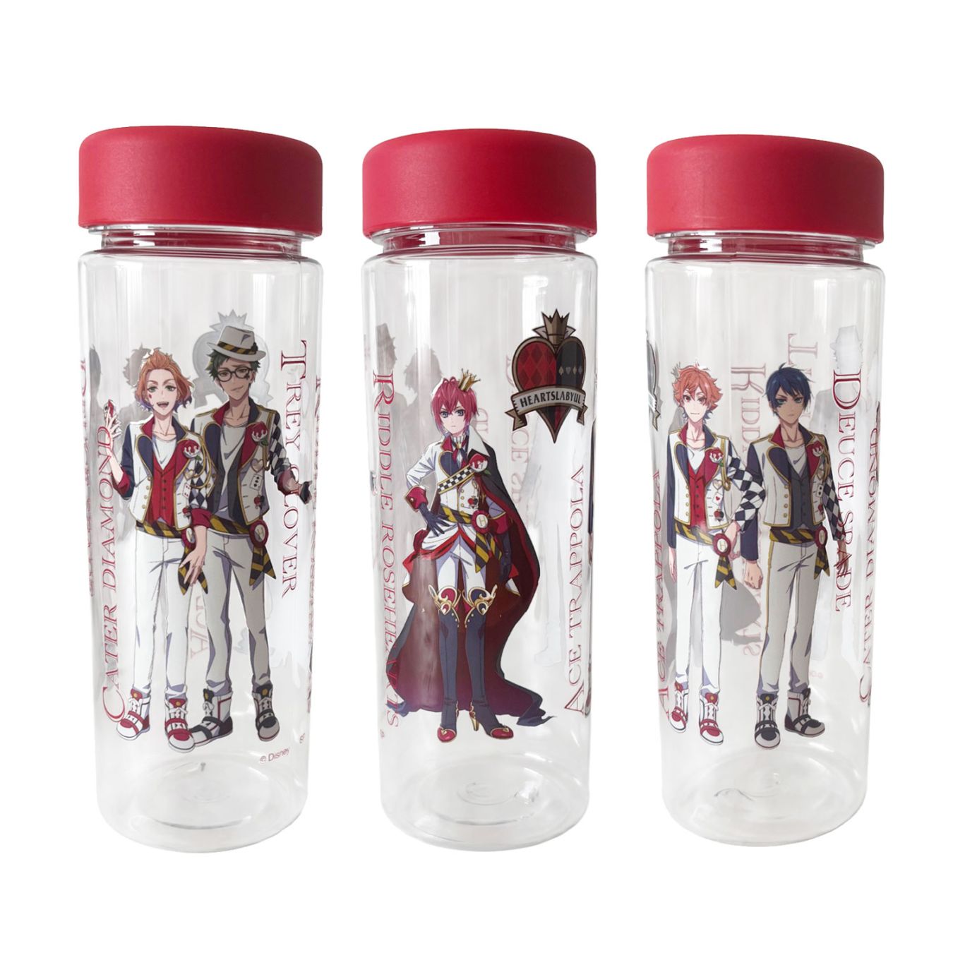 10月末発売　[公式] メーカー直営 『ディズニー ツイステッドワンダーランド』 クリアボトル ハーツラビュル