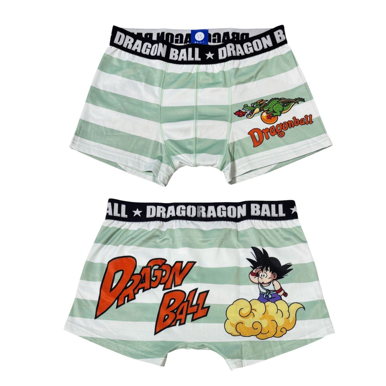 [公式] メーカー直営 ドラゴンボール 転写ボクサーパンツ ストライプ