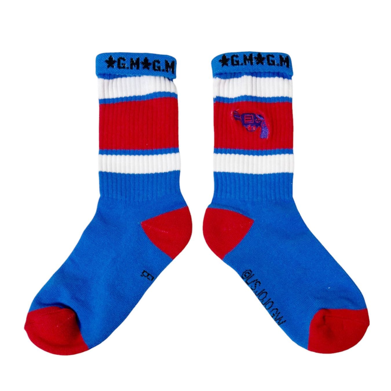 [公式] メーカー直営 ジョジョの奇妙な冒険 黄金の風 刺繍ラインソックス グイード・ミスタ