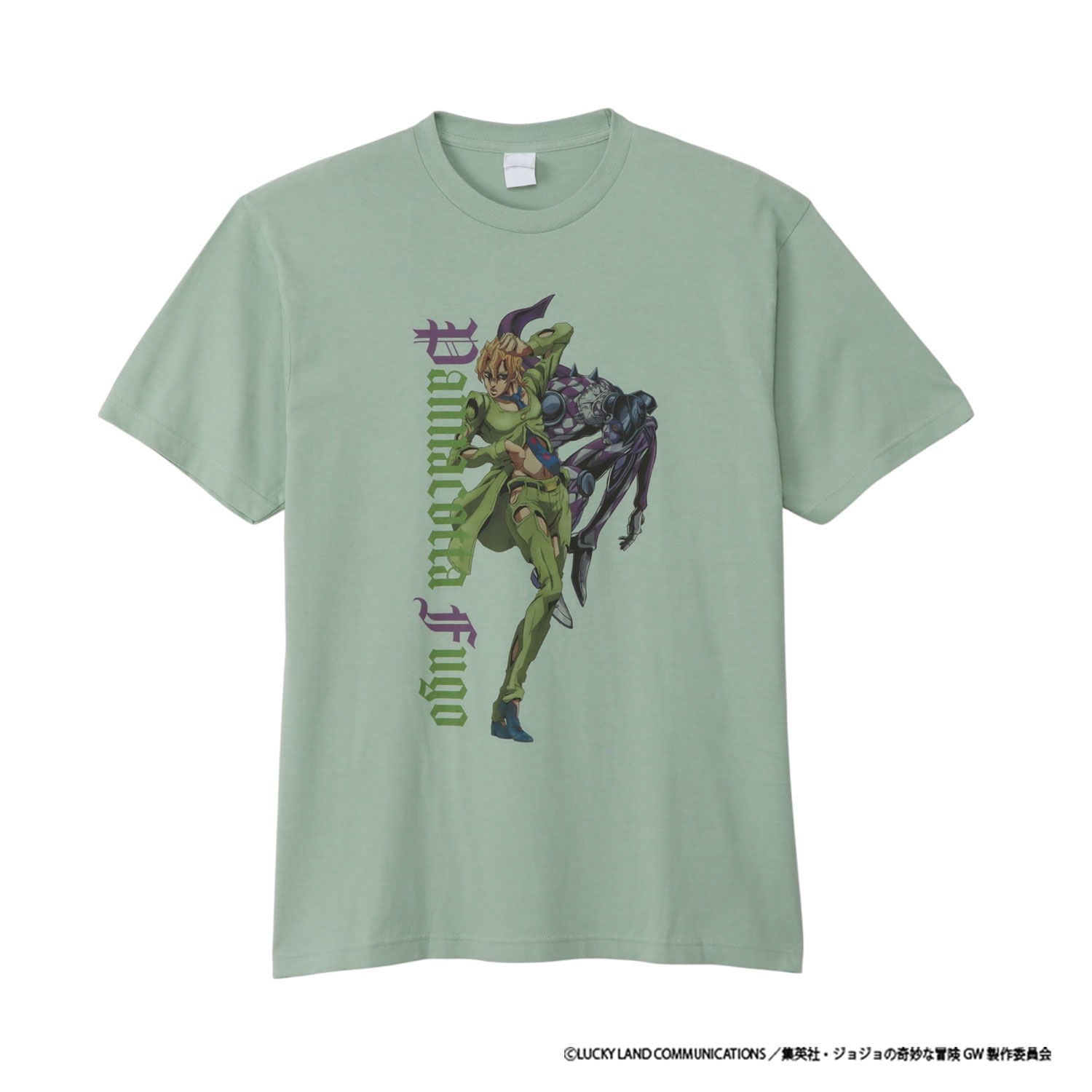 [公式] メーカー直営 アニメ『ジョジョの奇妙な冒険 黄金の風』 Tシャツ パンナコッタ・フーゴ