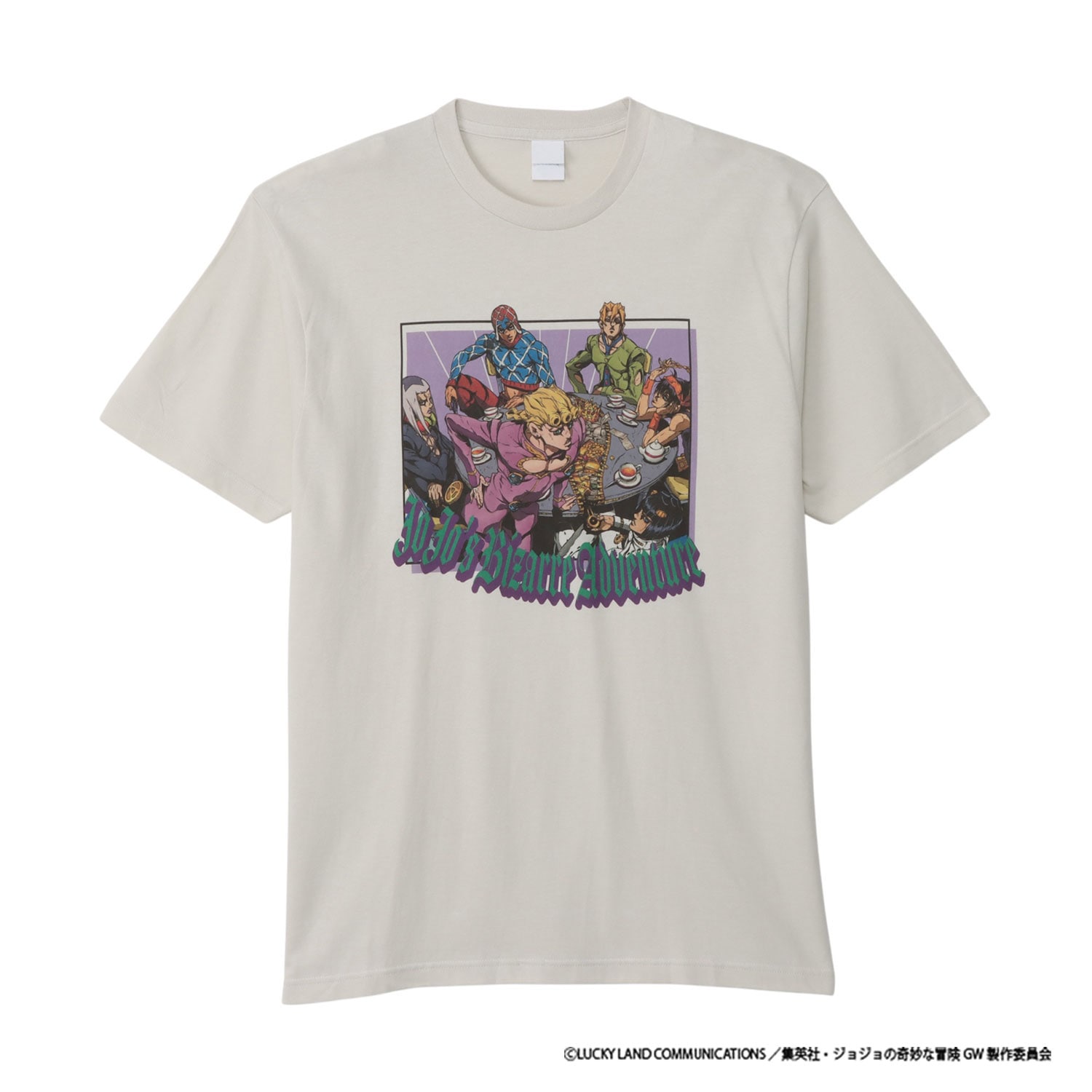 公式] メーカー直営 アニメ『ジョジョの奇妙な冒険 黄金の風』 Tシャツ